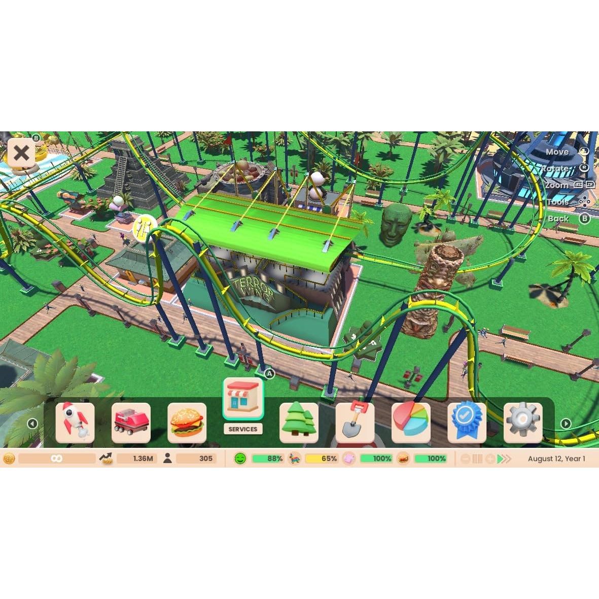 Buy Nintendo,RollerCoaster Tycoon Adventures Deluxe Nintendo Switch Game - Gadcet UK | UK | London | Scotland | Wales| Ireland | Near Me | Cheap | Pay In 3 | Video Game Software